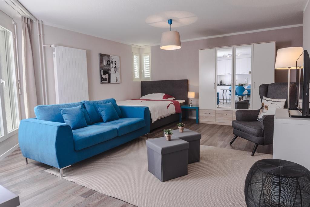 Reloc Serviced Apartments Zurich-Oerlikon Pokoj fotografie
