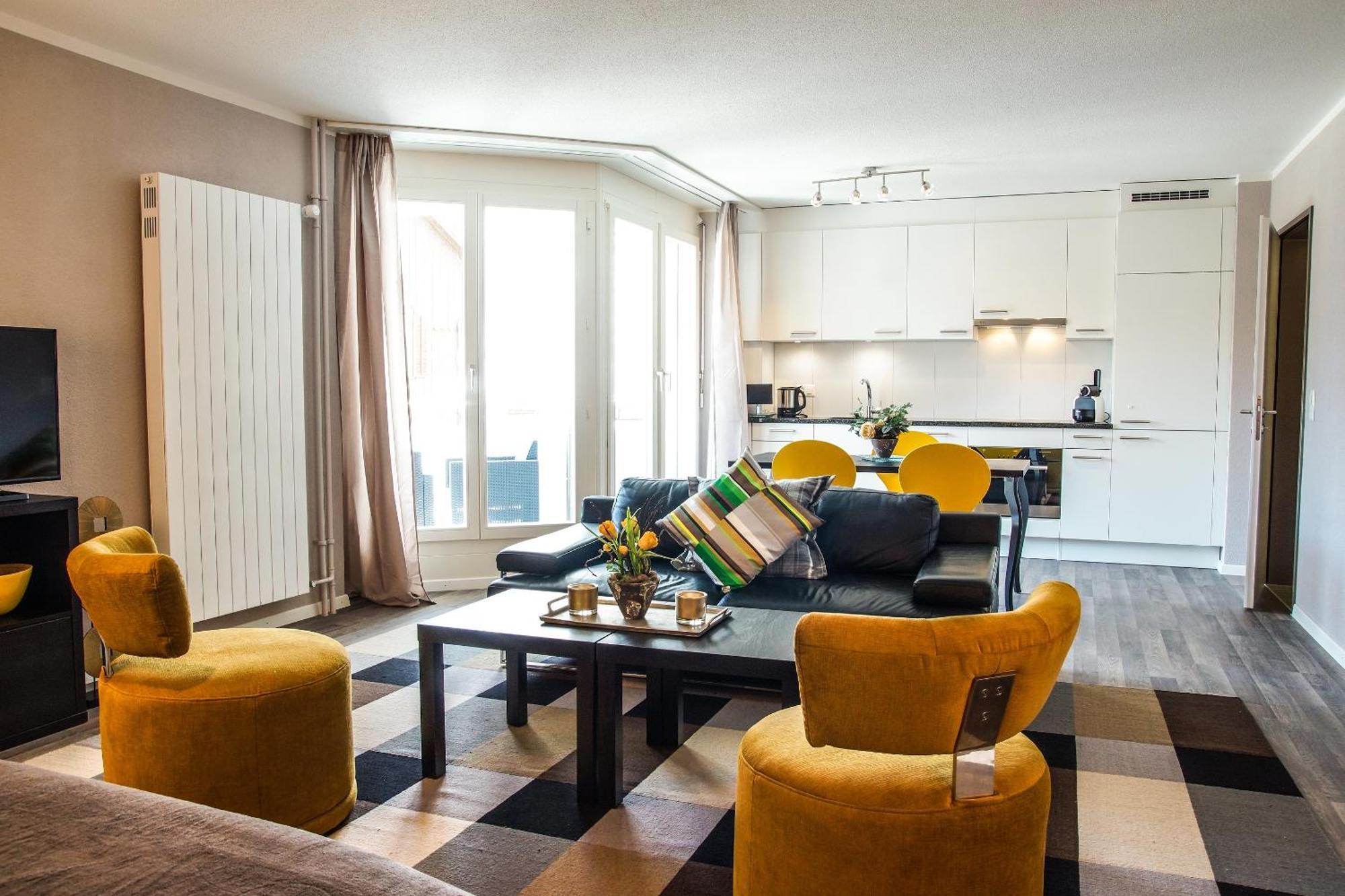 Reloc Serviced Apartments Zurich-Oerlikon Pokoj fotografie