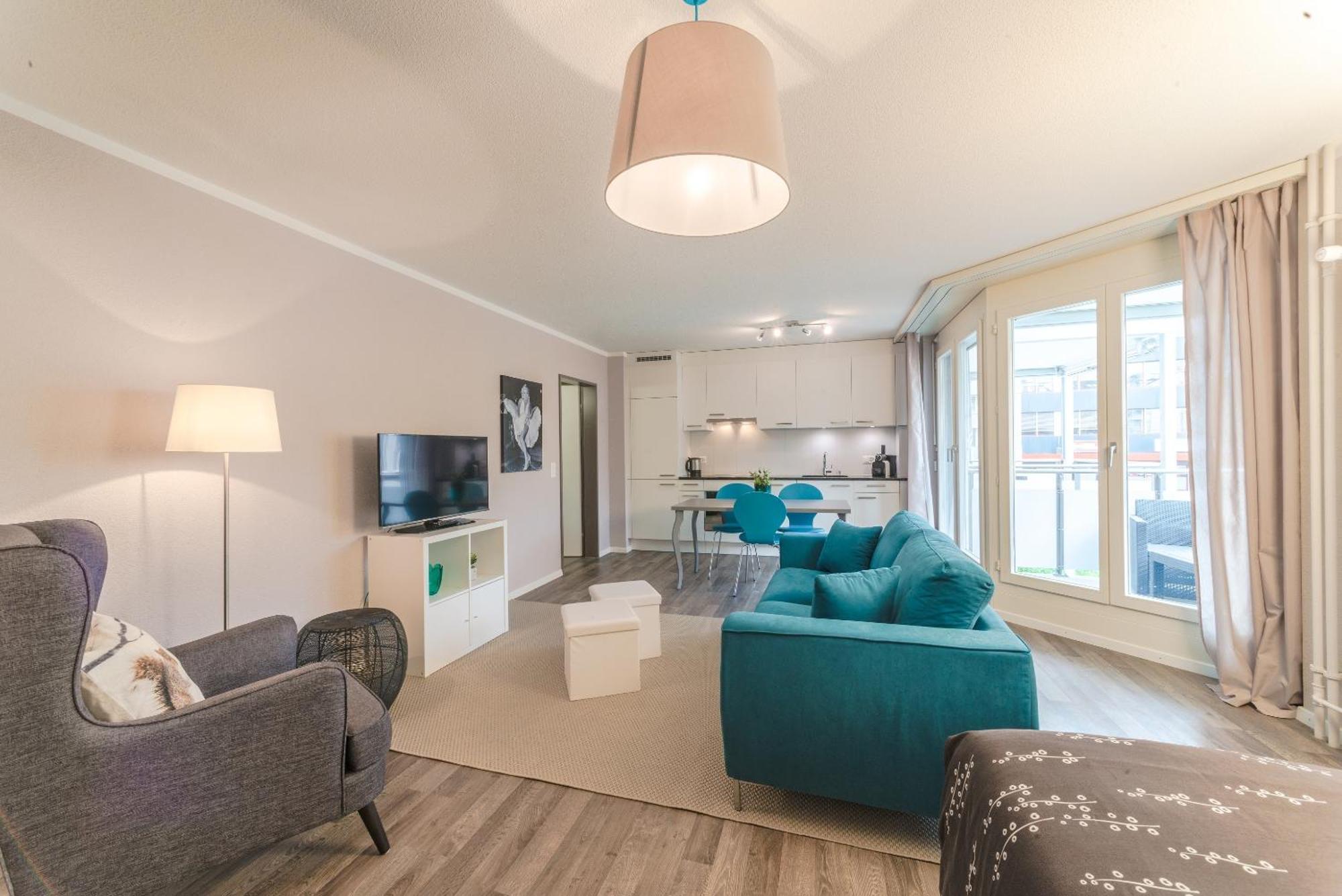 Reloc Serviced Apartments Zurich-Oerlikon Pokoj fotografie