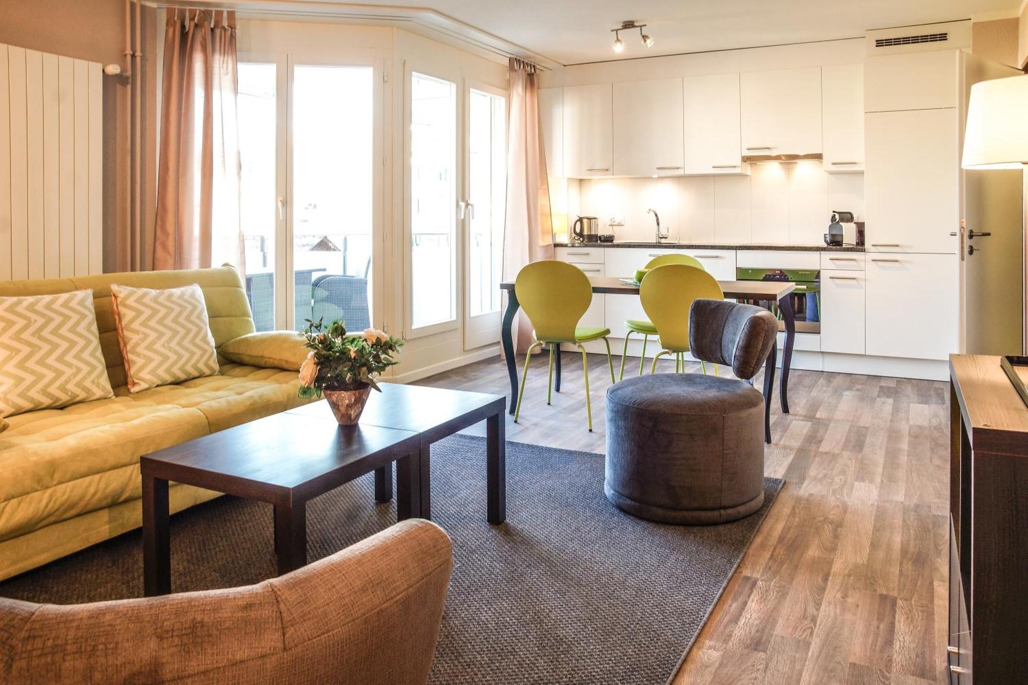 Reloc Serviced Apartments Zurich-Oerlikon Pokoj fotografie