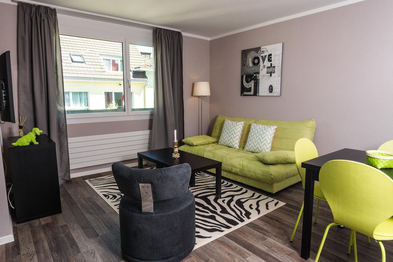 Reloc Serviced Apartments Zurich-Oerlikon Pokoj fotografie